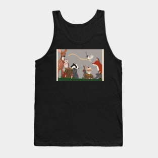 Woodland Creature Party Tank Top